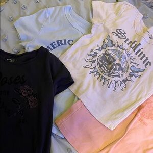 American Eagle tight Kids T-Shirt ( all 4 for 25$)